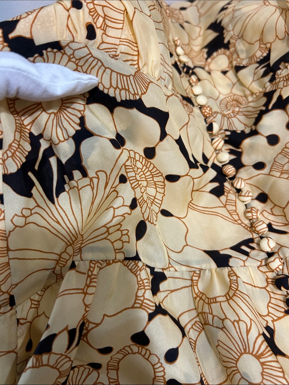 Rebecca Taylor FW21 Pop Art Fleur Maxi Dress Size 2 SMS Showroom Sample - Picture 14 of 16